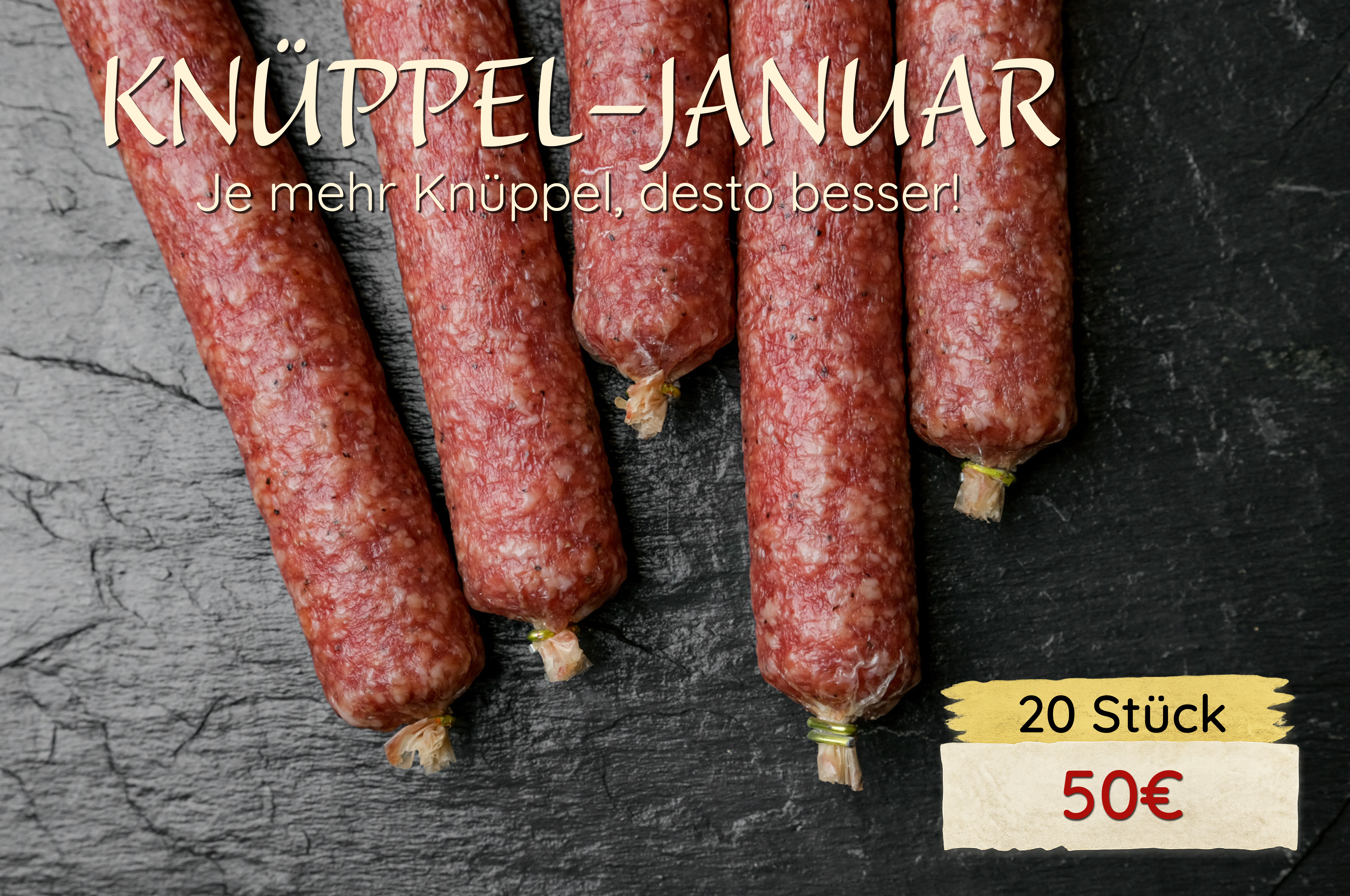 20 Knüppel